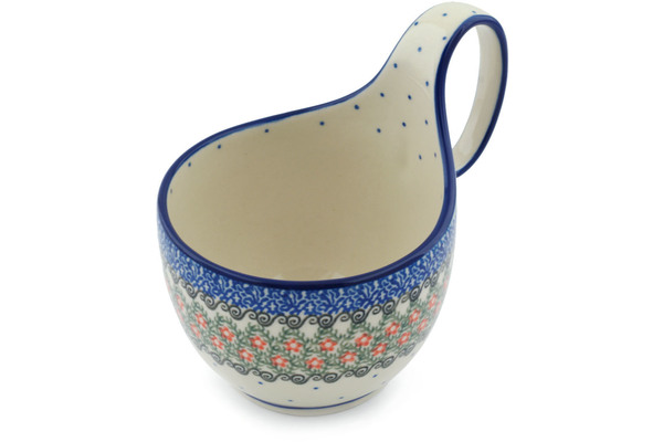 Bowl with Loop-Handle 6"