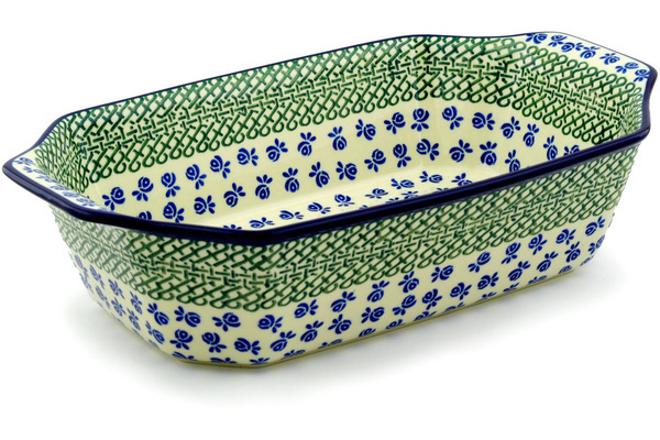 Rectangular Baker with Handles 14"