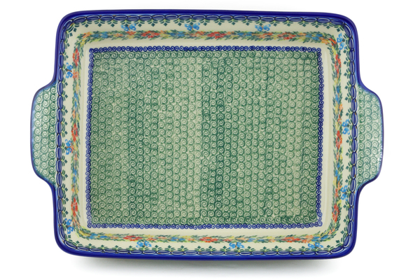 Rectangular Baker with Handles 15"