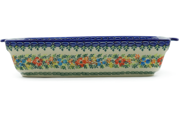 Rectangular Baker with Handles 15"