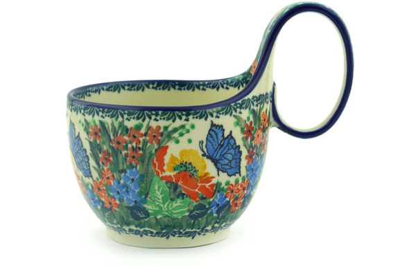 Bowl with Loop-Handle 6"