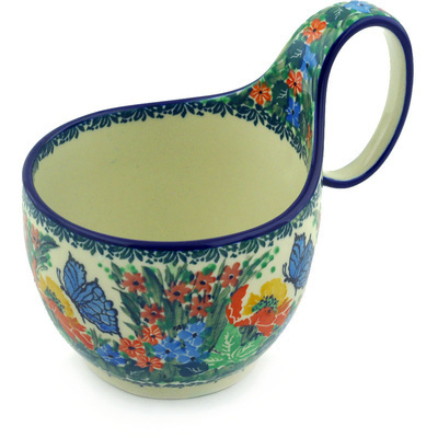 Bowl with Loop-Handle 6"