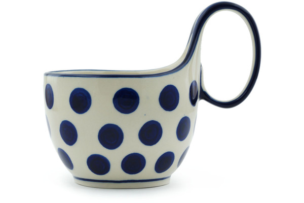 Bowl with Loop-Handle 6"