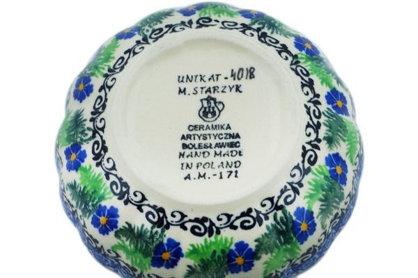 Scalloped Fluted Bowl 5"