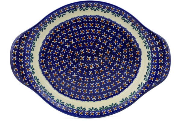 Platter with Handles 9"