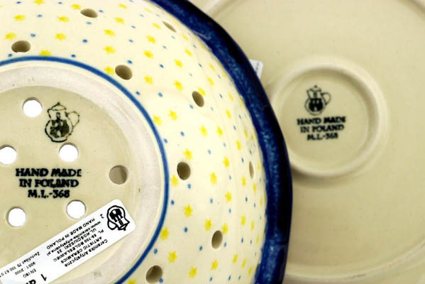 Colander with Plate 9"