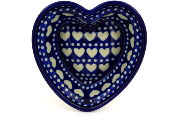 Heart Shaped Bowl 6"