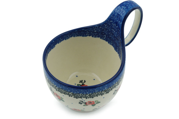 Bowl with Loop-Handle 6"