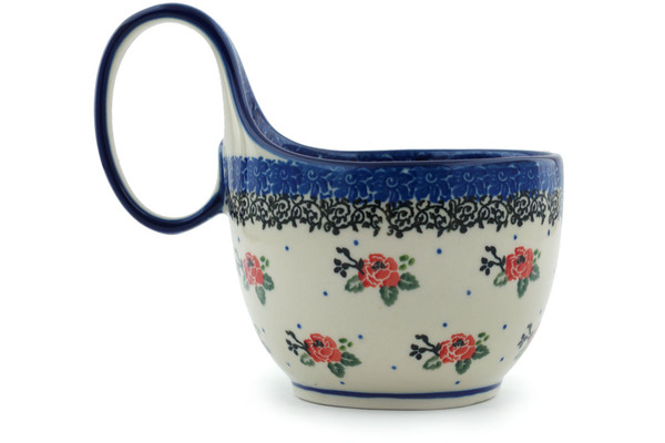 Bowl with Loop-Handle 6"