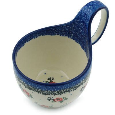 Bowl with Loop-Handle 6"