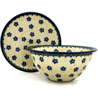 Colander with Plate 8"