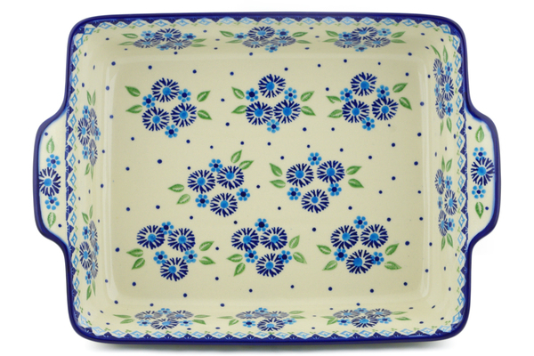 Rectangular Baker with Handles 15"