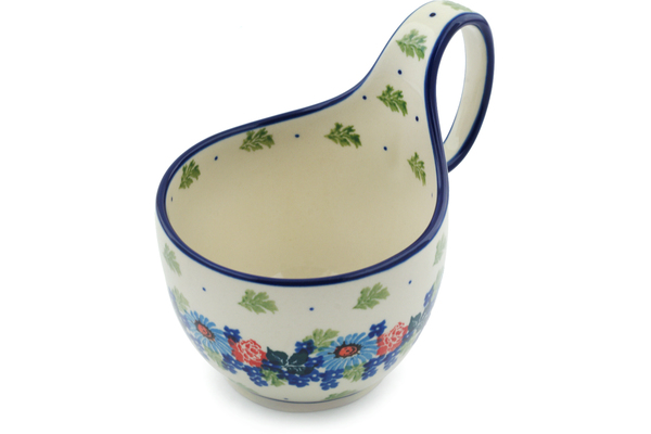 Bowl with Loop-Handle 6"