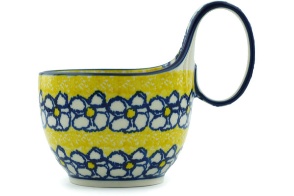 Bowl with Loop-Handle 6"