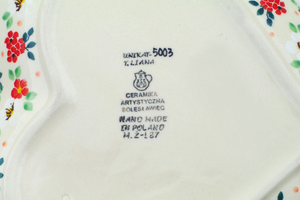 Heart Shaped Platter 9"