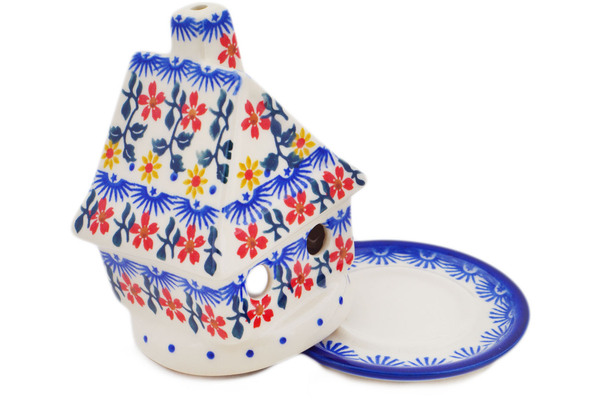 House Shaped Candle Holder 5"