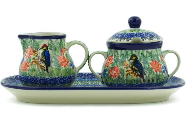 Sugar and Creamer Set 10"