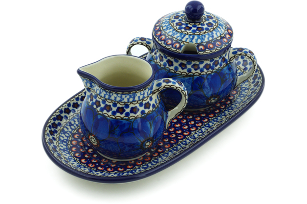 Sugar and Creamer Set 10"