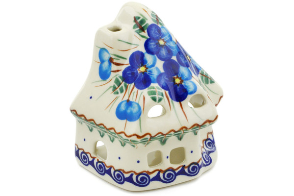 House Shaped Candle Holder 4"
