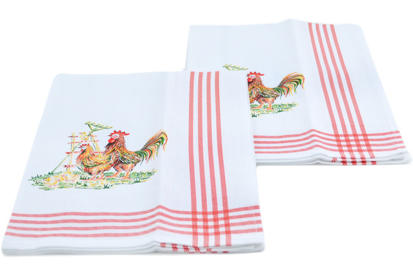 Set of 2 Kitchen Towels 24"