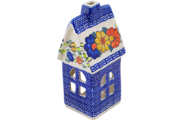 House Shaped Candle Holder 6"