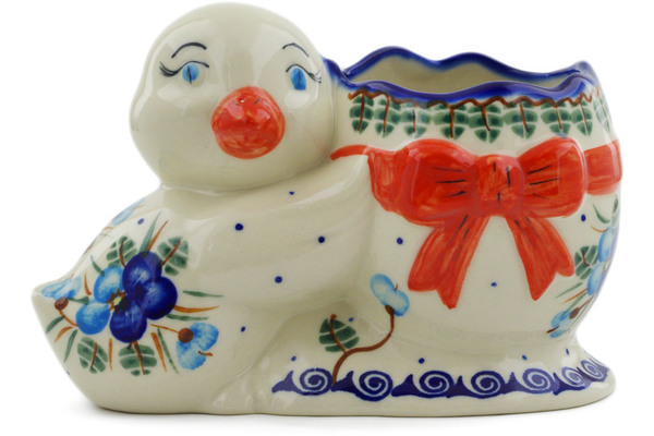 Duck Shaped Jar 7"