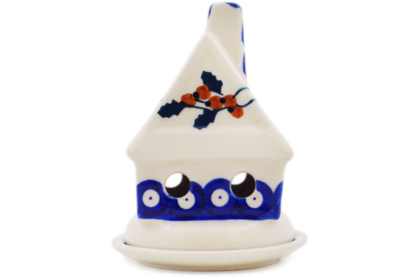 House Shaped Candle Holder 5"