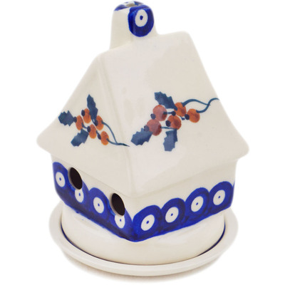 House Shaped Candle Holder 5"