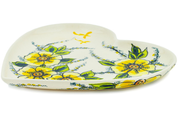 Heart Shaped Platter 10"