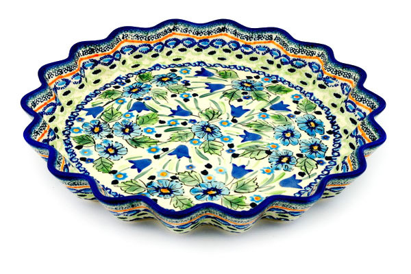 Fluted Pie Dish 13"