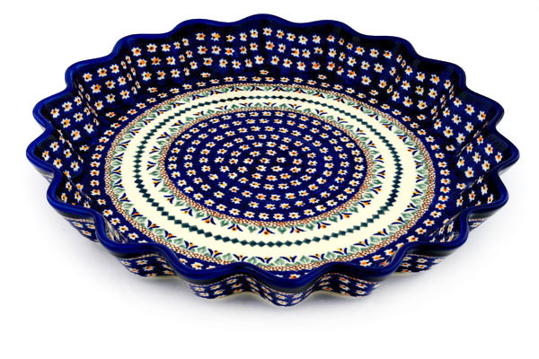 Fluted Pie Dish 13"