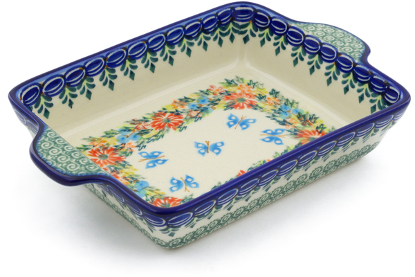 Rectangular Baker with Handles 9"