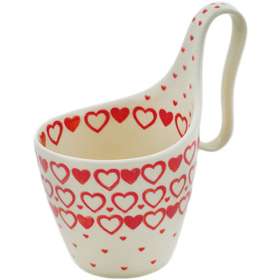 Bowl with Loop-Handle 7"