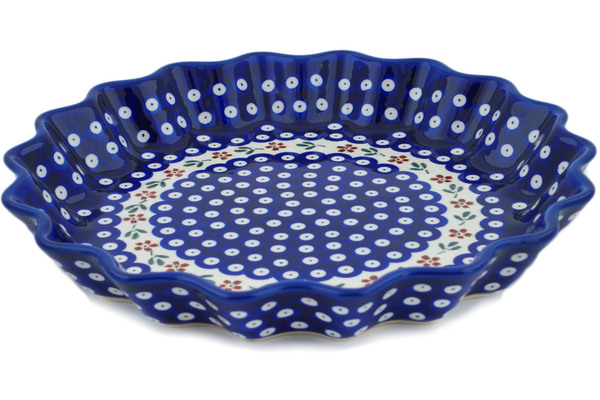 Fluted Pie Dish 13"