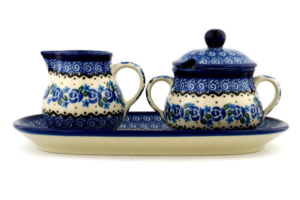 Sugar and Creamer Set 10"