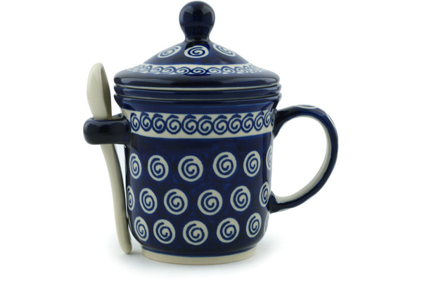 Brewing Mug with Spoon 12 oz