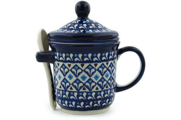 Brewing Mug with Spoon 12 oz