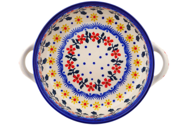 Round Baker with Handles 8"