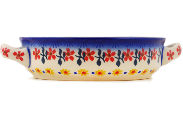 Round Baker with Handles 8"