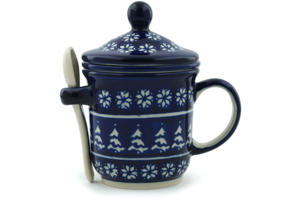 Brewing Mug with Spoon 12 oz