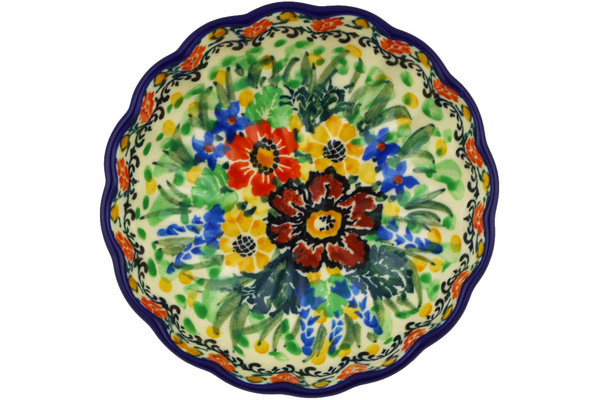 Scalloped Fluted Bowl 5"