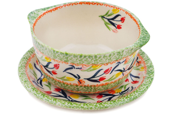 Bouillon cup with saucer