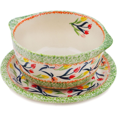 Bouillon cup with saucer