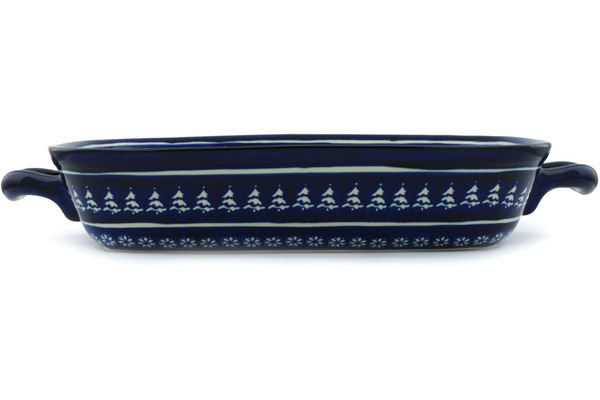 Rectangular Baker with Handles 19"