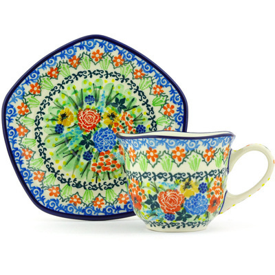 Cup with Saucer 8 oz