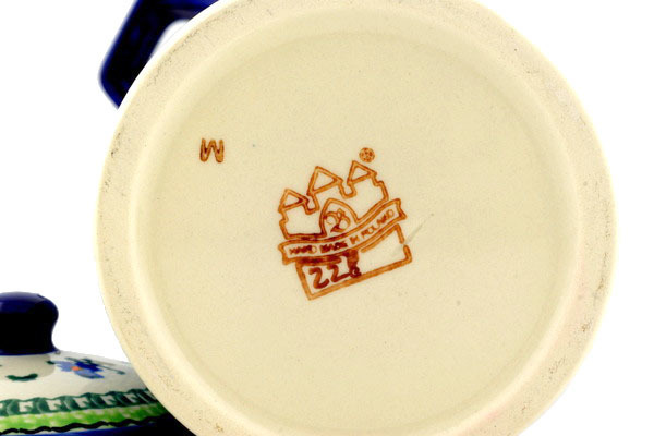 Jar with Lid and Handles 14"