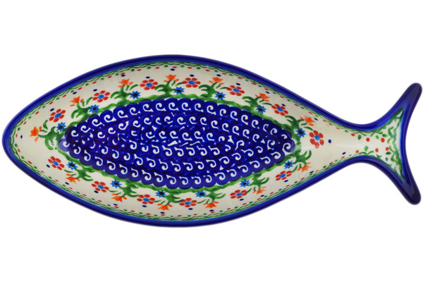 Fish Shaped Platter 11"