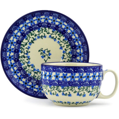 Cup with Saucer 13 oz