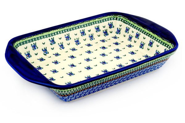 Rectangular Baker with Handles 16"