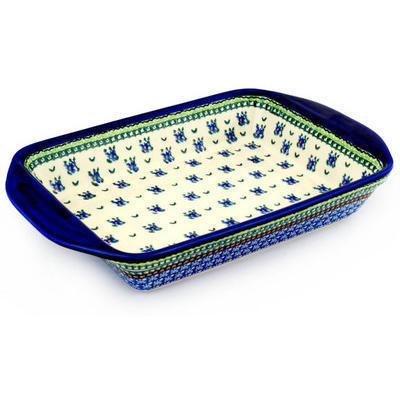 Rectangular Baker with Handles 16"